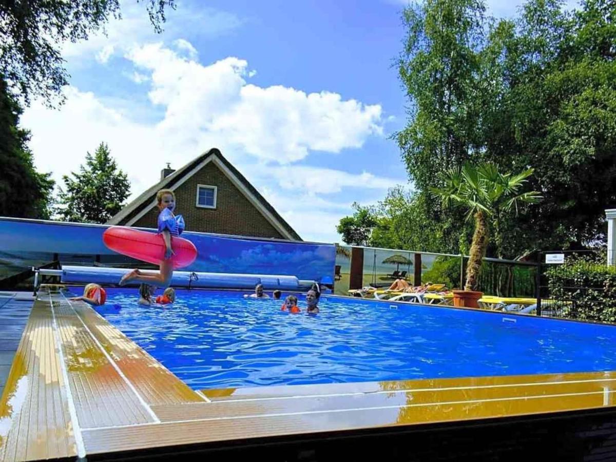 Carpe Diem, Het Ruime Chalet Met Houtkachel Nabij Wildlands Emmen Schoonebeek Εξωτερικό φωτογραφία