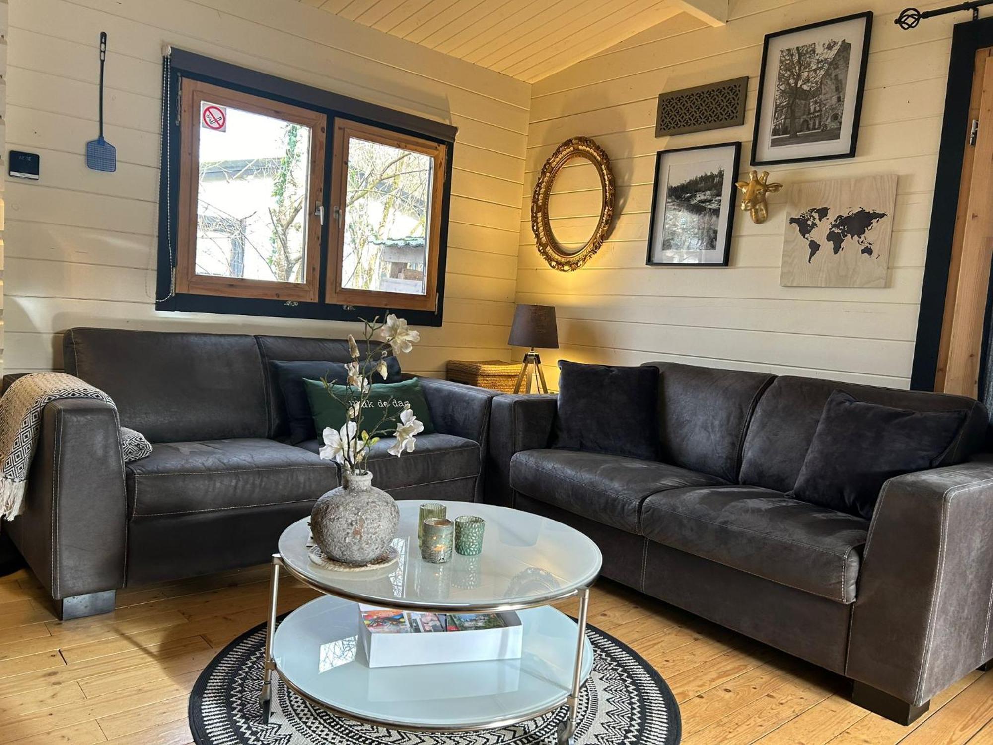 Carpe Diem, Het Ruime Chalet Met Houtkachel Nabij Wildlands Emmen Schoonebeek Εξωτερικό φωτογραφία